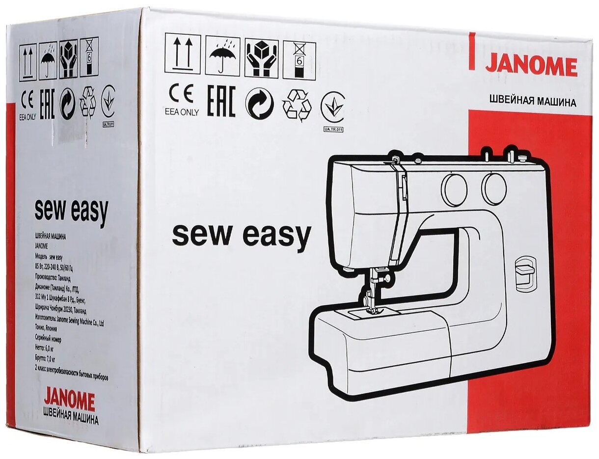 Швейная машина Janome Sew Easy - фотография № 8
