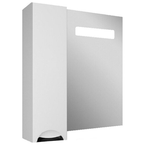 Шкаф-зеркало Грация 65 левый с подсветкой LED Домино