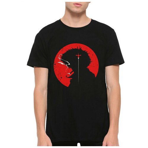 фото Футболка design heroes ковбой бибоп - cowboy bebop мужская черная s