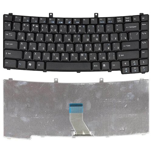 Клавиатура для ноутбука Acer TravelMate 2300 2310 2410 2420 2430 8100 черная 980₽