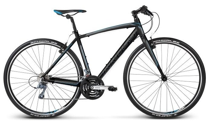 Велосипед Kross 2018 28" Pulso 1 black blue glossy L