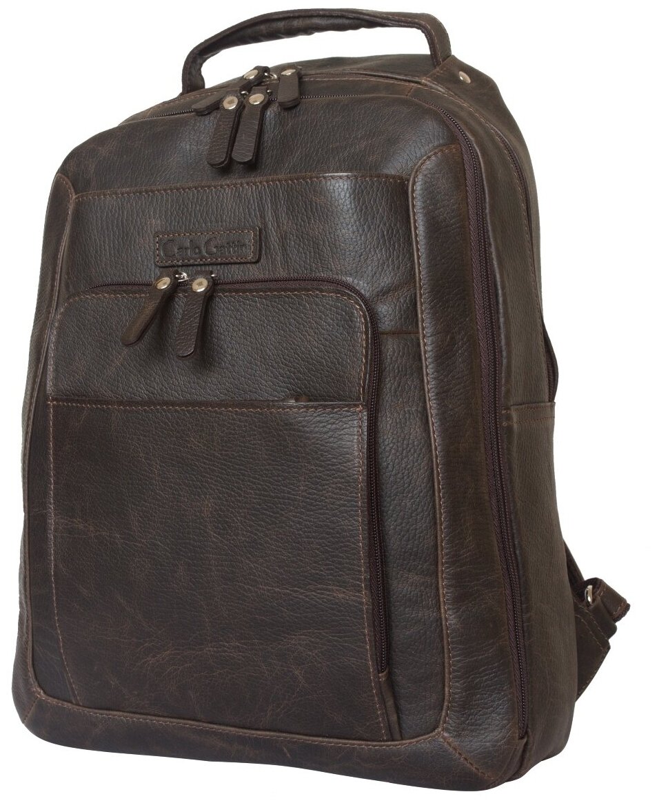 Кожаный рюкзак Carlo Gattini Monfestino brown (арт. 3034-04)