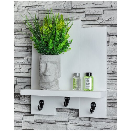 Настенная ключница white 