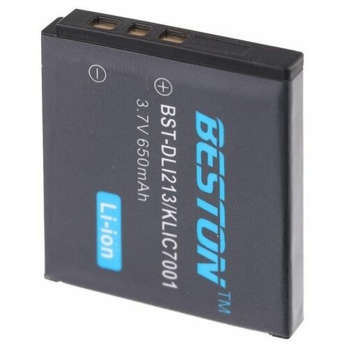 Аккумулятор для фотоаппаратов BESTON BENQ BST-DLI213/KLIC7001, 3.7 В, 650 мАч