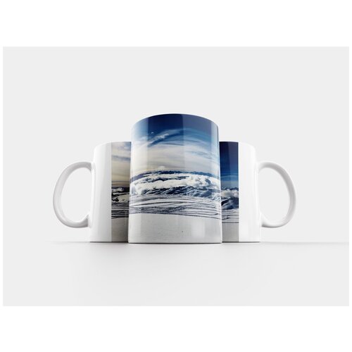 фото Кружка "гора, зима, снег" 320 мл lotsprints