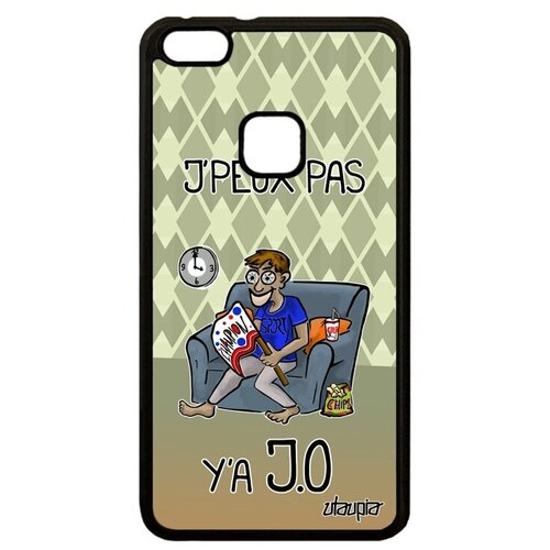 фото Противоударный чехол на смартфон // huawei p10 lite // "не могу - олимпийские игры!" игра болельщик, utaupia, зеленый