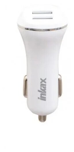 Автомобильное зарядное устройство inkax CC-12 2USB 2.1A (White)