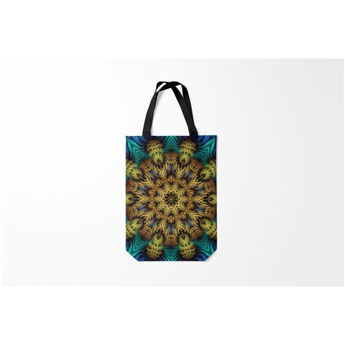 фото Сумка-шоппер / 31х42 см / тренды / разные мандала burnettie