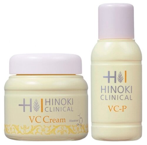 Hinoki Clinical Крем с витамином C двухкомпонентный осветляющий с эффектом глубокого увлажнения и выравнивания текстуры кожи (VC-VC-P Cream 30+15 ml)