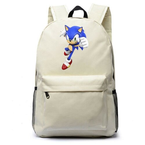 Рюкзак Соник (Sonic) белый №2 рюкзак соник sonic желтый 2