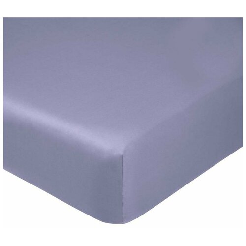 фото Простыня на резинке "арт постель" сатин; фиолетовый; размер 180 х 200 артпостель,арт постель