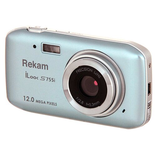 Фотоаппарат Rekam iLook S755i серый металлик