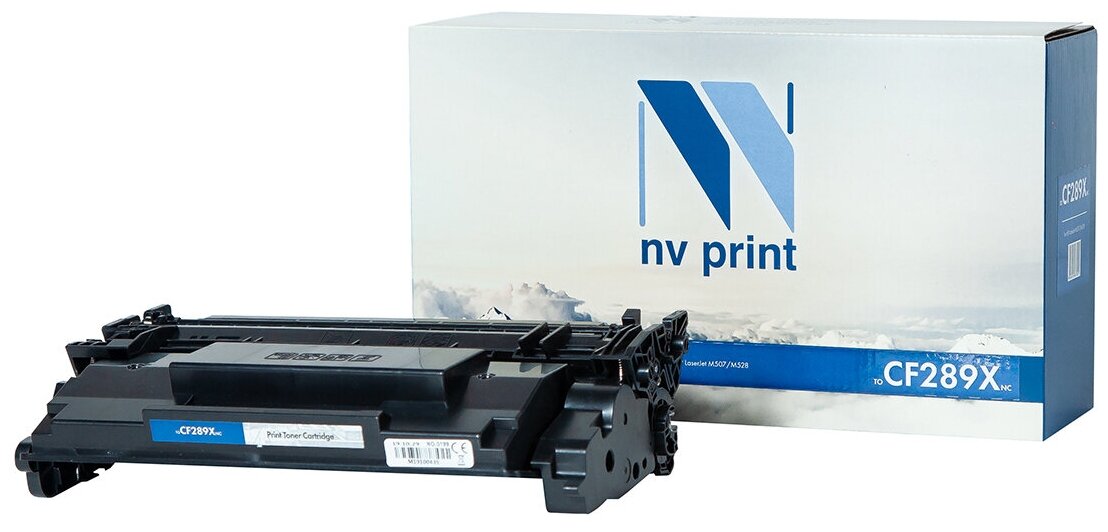 Тонер-картридж NV Print NV-CF289XNC для для HP LJ M507, HP LJ M528, CF289X (совместимый, чёрный, 10000 стр, без чипа)