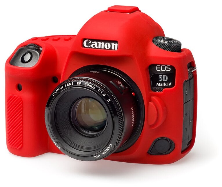 Защитный чехол Чехол. ру для фотоаппарата Canon EOS 6D Body / 6DKit /70D из качественного силикона красный