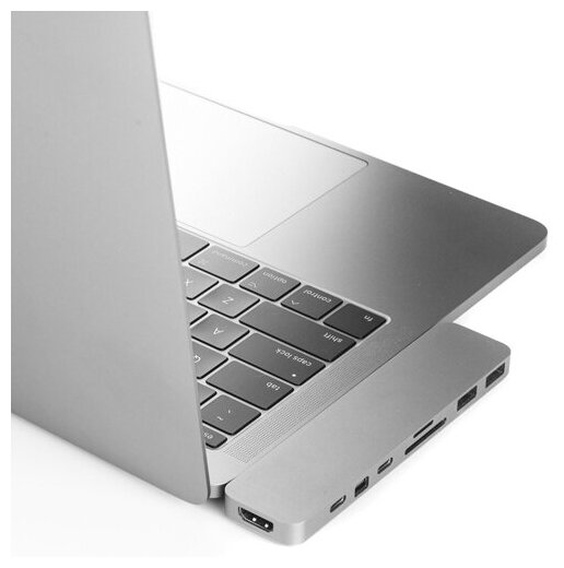 Хаб HyperDrive PRO 8-in-2 Hub для MacBook Pro USB-C серый космос