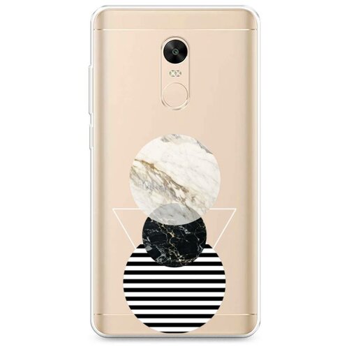 фото Силиконовый чехол "пирамида из кругов" на xiaomi redmi note 4x / сяоми редми нот 4х case place
