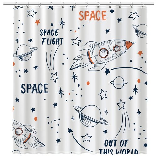 Штора для ванной Fixsen Design Space (FX-2508)