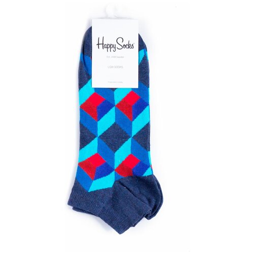 Happy Socks Low - Optic Square 36-40