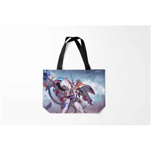 фото Сумка-шоппер / 46х35 см / аниме / zero two burnettie