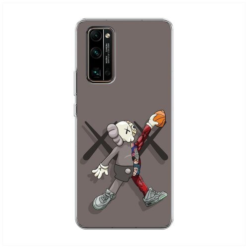 фото Силиконовый чехол "kaws jordan" на honor 30 pro plus / хонор 30 про плюс case place