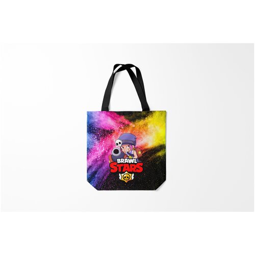 фото Сумка-шоппер / 40х40 см / геймерам / brawl stars penny burnettie