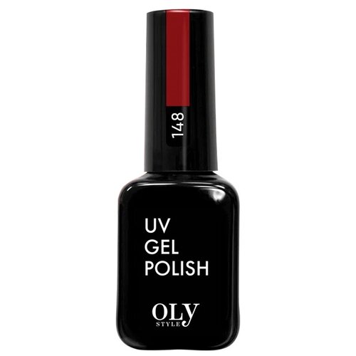 Olystyle гель-лак для ногтей UV Gel Polish, 10 мл, 148 классический красный