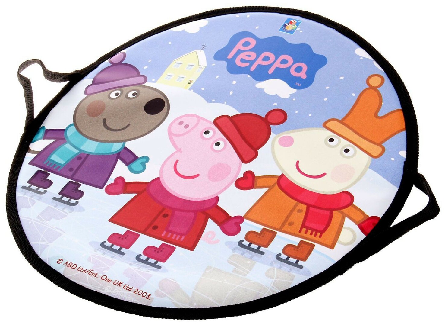 Ледянка 1 TOY Peppa Т58470, диаметр: 52 см, голубой/белый