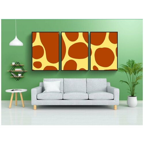 фото Набор модулных постеров для интерьера "бесшовные, кафельная плитка, задний план" 60x90 см. в тубусе, без рамки lotsprints