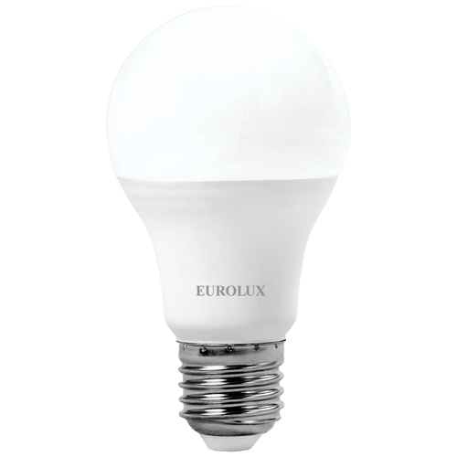 Лампа светодиодная LL-E-A60-15W-230-6K-E27 (груша, 15Вт, холод, Е27) Eurolux