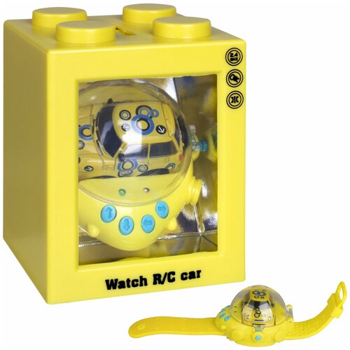 Blue Well Машинка на радиоуправлении с браслетом Трансформер ZG-C8034 Желтый