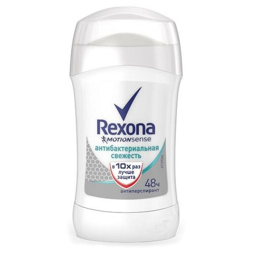 Дезодорант-стик (deodorant stick) Rexona (40) Антибактериальная Свежесть Дезодорант-стик 40 мл. дезодорант стик rexona антибактериальная свежесть 40мл