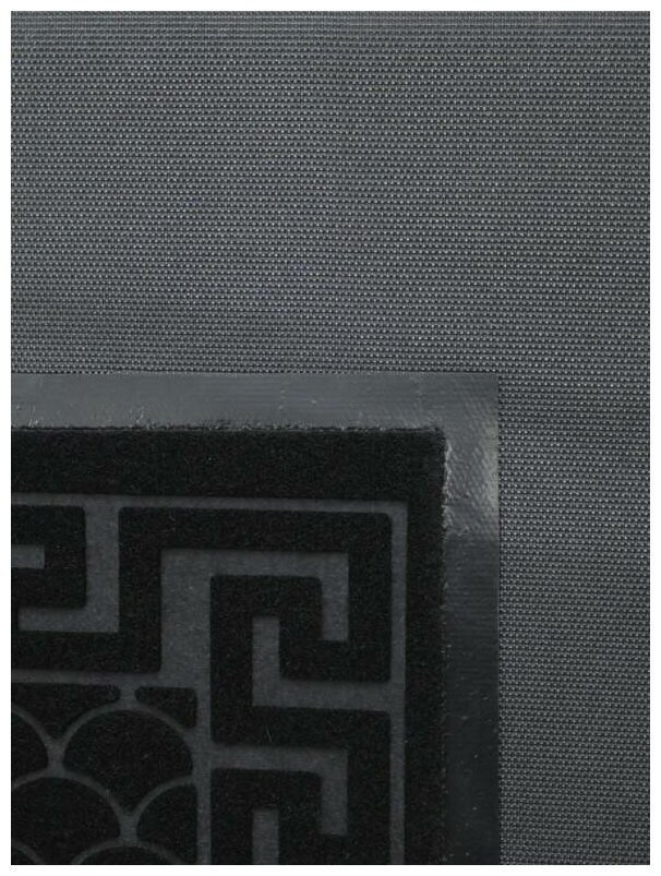 Коврик придверный TAJ-MAHAL 60x90 черный арт. УКП-06-01 - фотография № 3