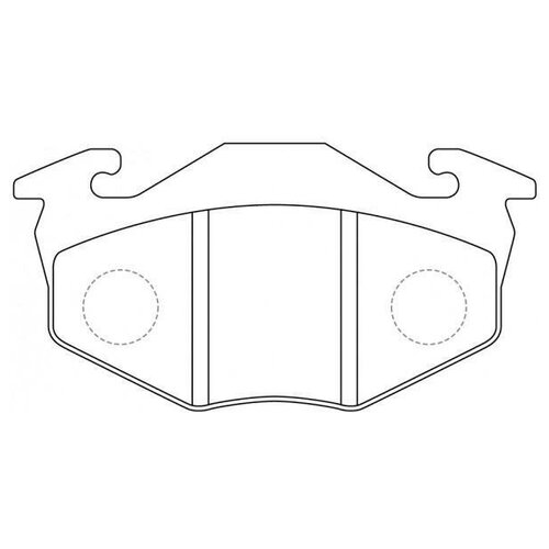 колодка тормозная дисковая NIBK PN9213