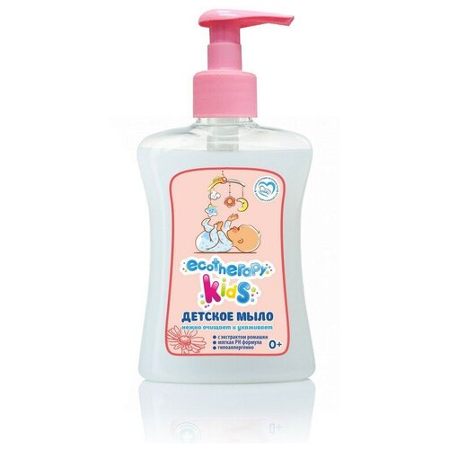 Крем-мыло Детское 250мл экотерапия с экстрактом ромашки с дозатором