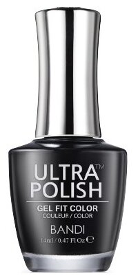 Лак для ногтей BANDI Ultra Polish, Really Black, №901, 14 мл