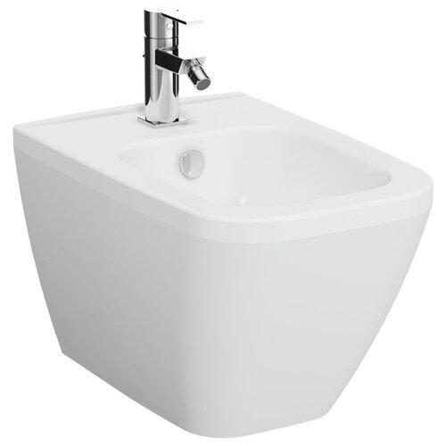 vitra 780 3800 рама металлическая самонесущая для писсуаров Биде подвесное VitrA Integra Square 7083B003-0288 с горизонтальным выпуском белый