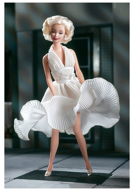 Кукла Barbie as Marilyn in the White Dress from The Seven Year Itch (Барби в Образе Мэрилин в Белом Платье в Фильме Зуд Седьмого Года)