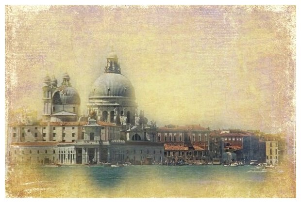 Постер на холсте Венеция (Venice) №25 45см. x 30см.