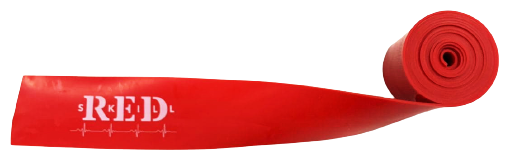 Бинт эластичный компрессионный резиновый RED Skill, 208 см