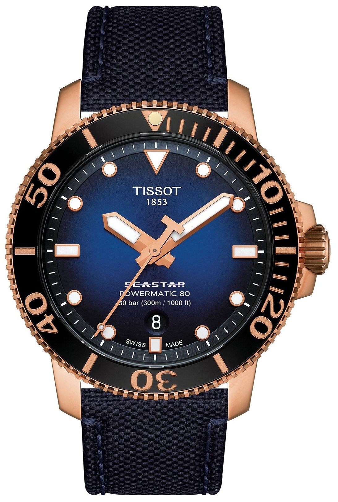 Часы Tissot Seastar 1000 Powermatic 80 T120.407.37.041.00
