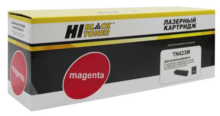 Совместимый тонер-картридж Hi-Black (HB-TN-423M) для Brother HL-L8260CDW/8360/MFC L8690CDW, M, 4K.