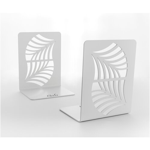 Ограничитель для книг GALA Пальмовый лист Арт OK005-WY 2 шт Держатель для книг Практичная подставка для книг 709₽