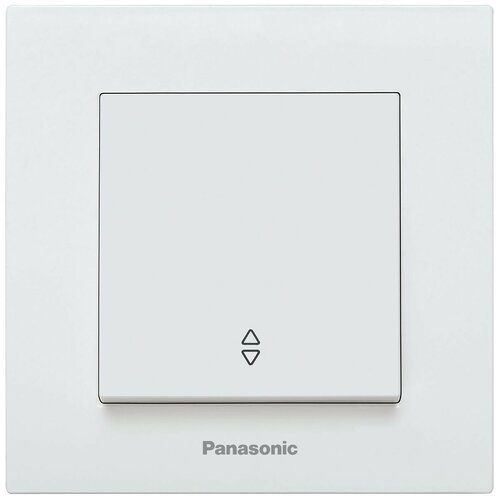 Переключатель Panasonic Karre Plus скрыт. 1кл. IP20 белый (упак:1шт) (WKTC00032WH-RU)