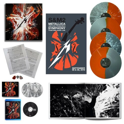 Metallica. S&M2 (4 LP + 2 CD + Blu-ray)