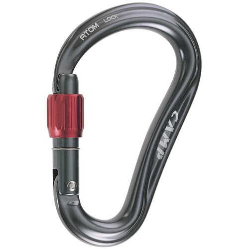 Карабин альпинистский Camp Atom Lock, стальной карабин стальной oval steel lock camp safety