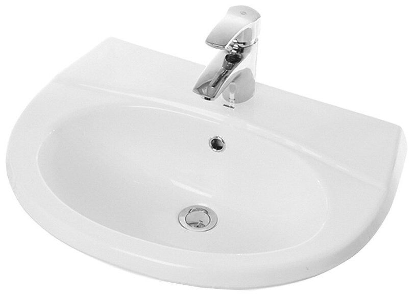 фото Раковина Sanita Виктория 60 VIC55SAWB01 Белая