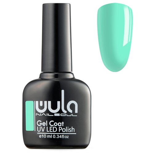 WULA гель-лак для ногтей Gel Coat, 10 мл, 42 г, 393 пастельно-мятный