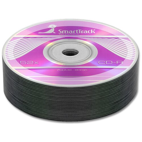 Диск CD-R 700Mb 52x SmartTrack bulk, упаковка 10 шт.