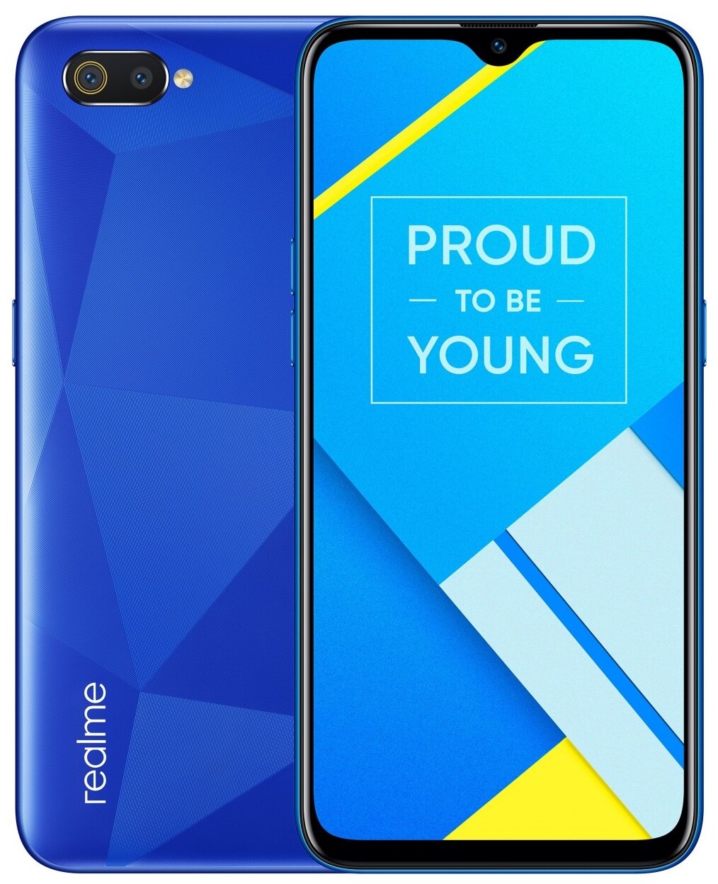 Смартфон realme C2 3/32 ГБ, Dual nano SIM, синий бриллиант