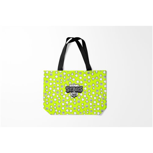 фото Сумка-шоппер / 46х35 см / геймерам / brawl stars burnettie